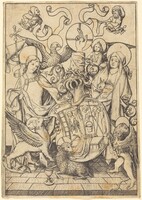 Coat of Arms of the Passion, Master E.S., c. 1455/1460
