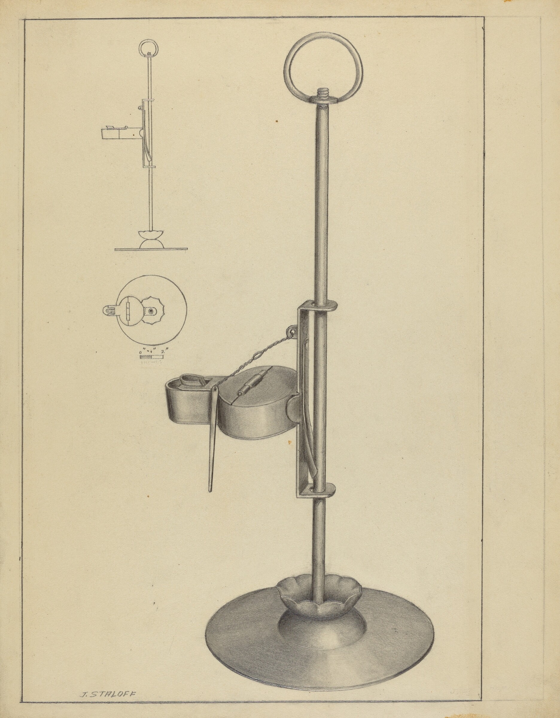 Betty Lamp, Jack Staloff, c. 1936