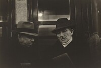 Subway Portrait, Walker Evans, 1938-1941