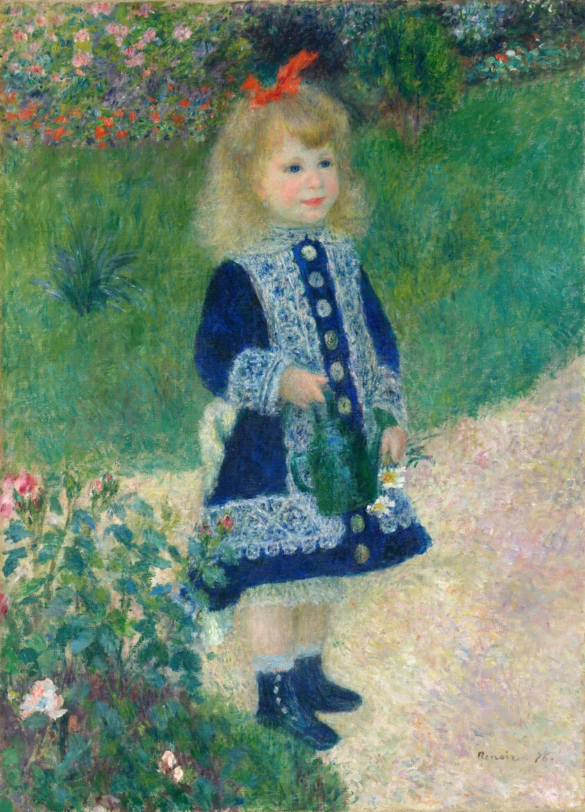A Girl with a Watering Can