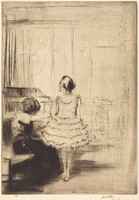 Margot as Lopokova, James McBey, 1920