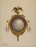 Mirror (one of a pair), Ferdinand Cartier, 1936