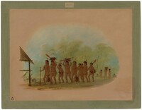 Return from a Turtle Hunt - Connibo, George Catlin, 1854/1869