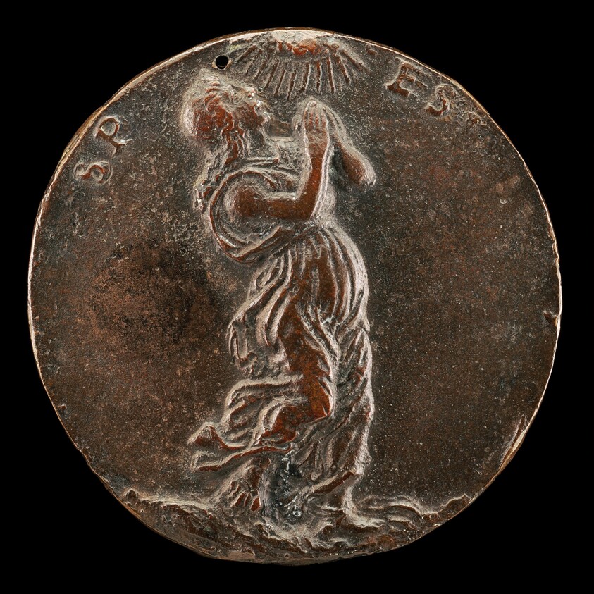 Hope Gazing at the Sun [reverse]