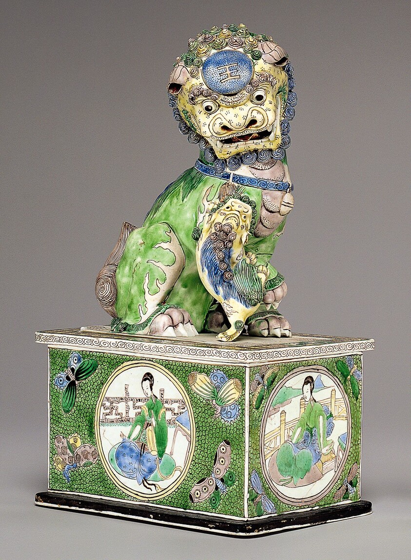 Lion on High Pedestal