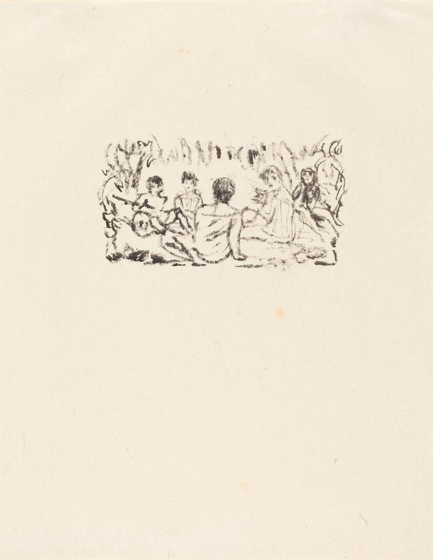 From "Le crepuscule des nymphes" (illustration, page 25)