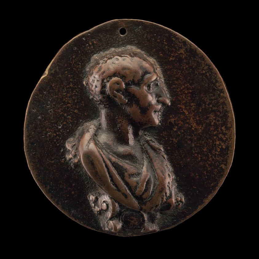 Classically Draped Bust of a Man