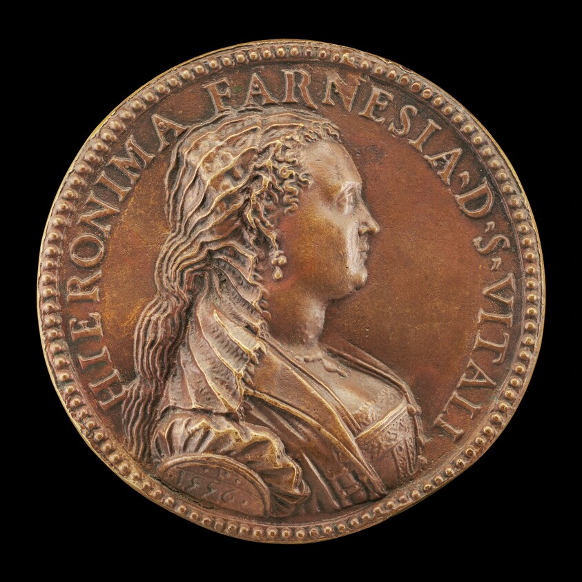 Girolama Farnese, Daughter of Galeazzo Farnese, Wife of Alfonso San Vitale, Widowed 1560