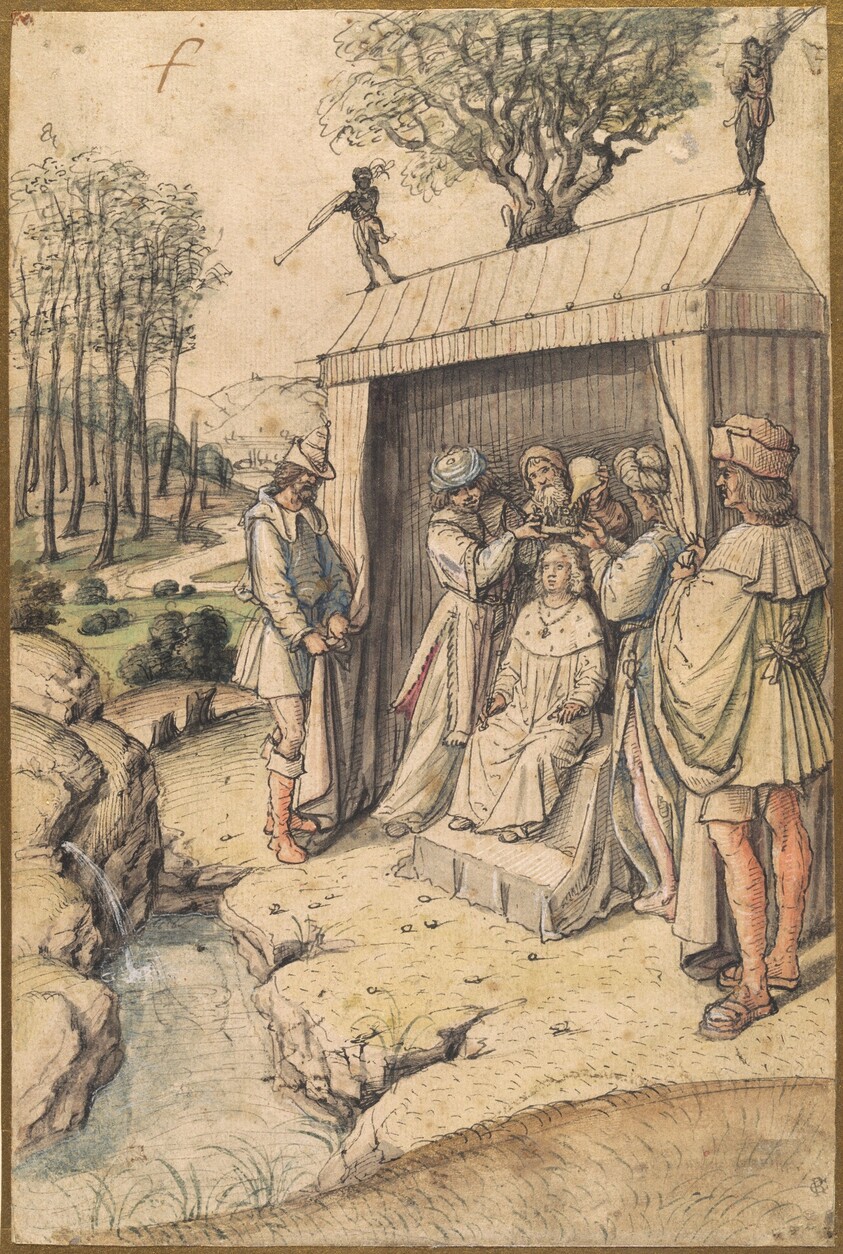 The Coronation of Solomon by the Spring of Gihon
