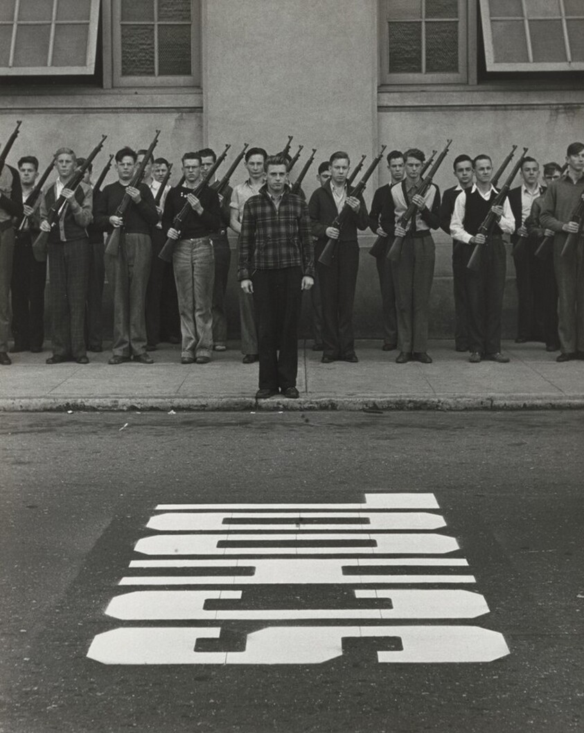 Before Pearl Harbor, ROTC at Mission High School, San Francisco