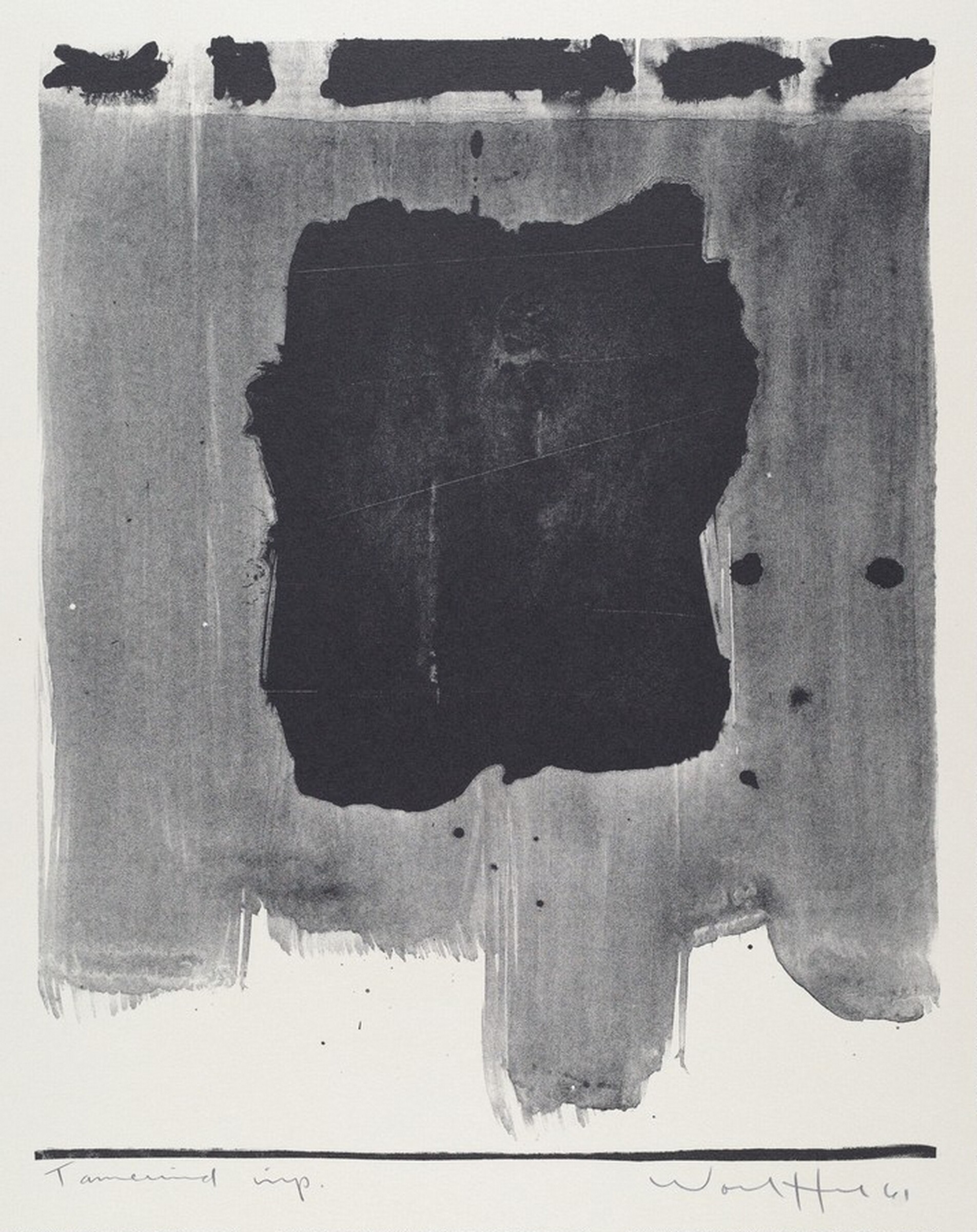 Untitled, Emerson Woelffer, 1961