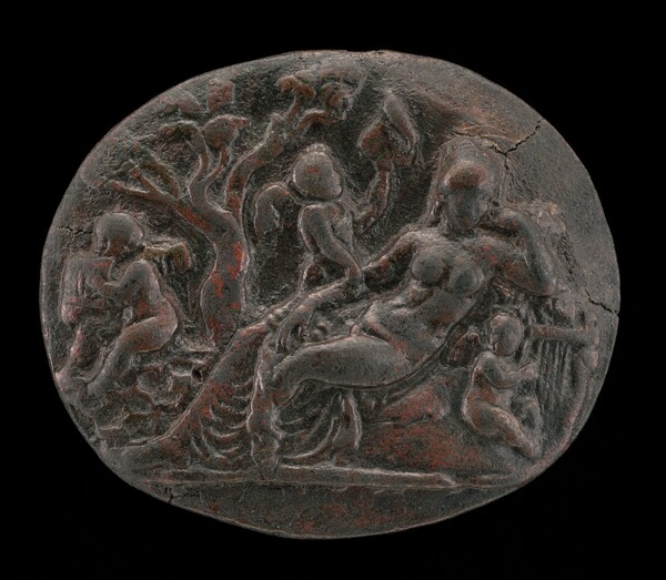 Hermaphrodite and Three Cupids