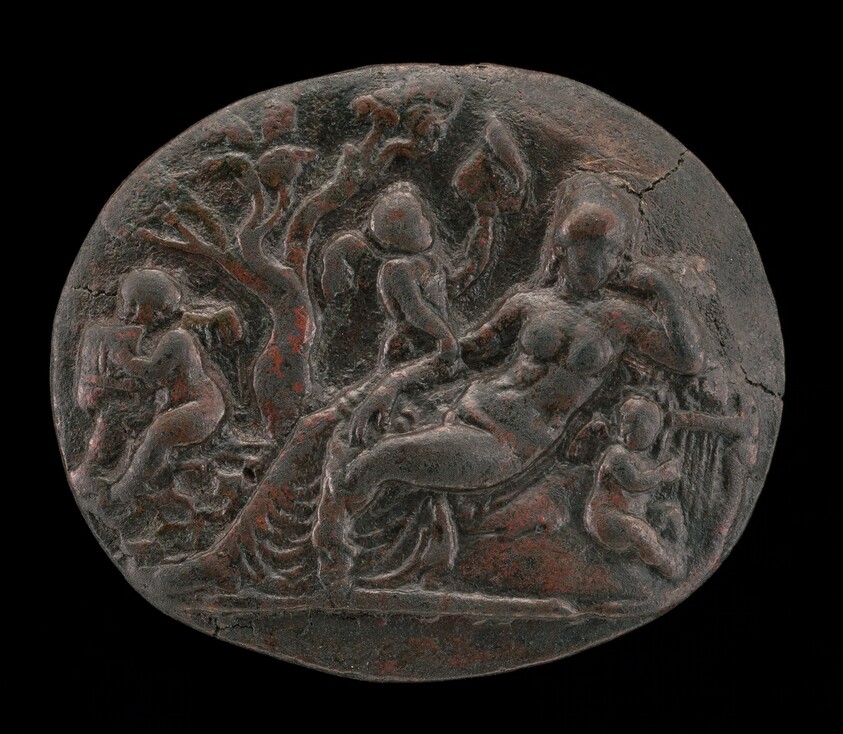 Hermaphrodite and Three Cupids