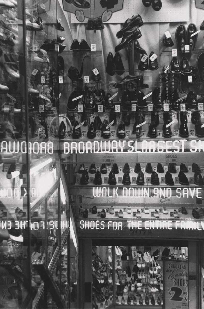 Shoe store window display--Los Angeles