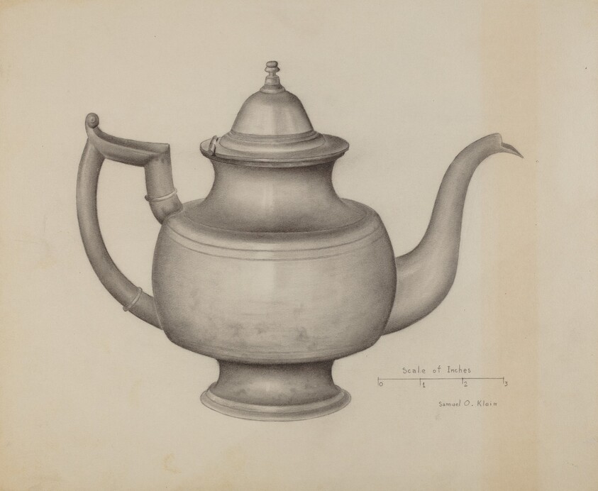 Pewter Teapot