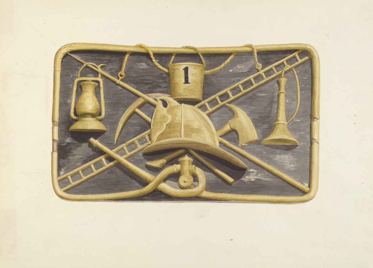 Taniscot Engine House Sign