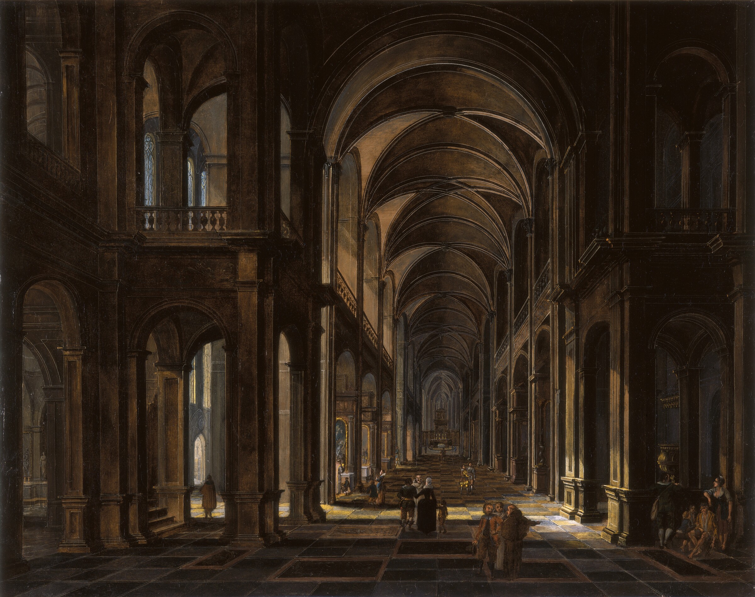 Interior of a Church, Peeter Neeffs the Elder, c. 1625/1630