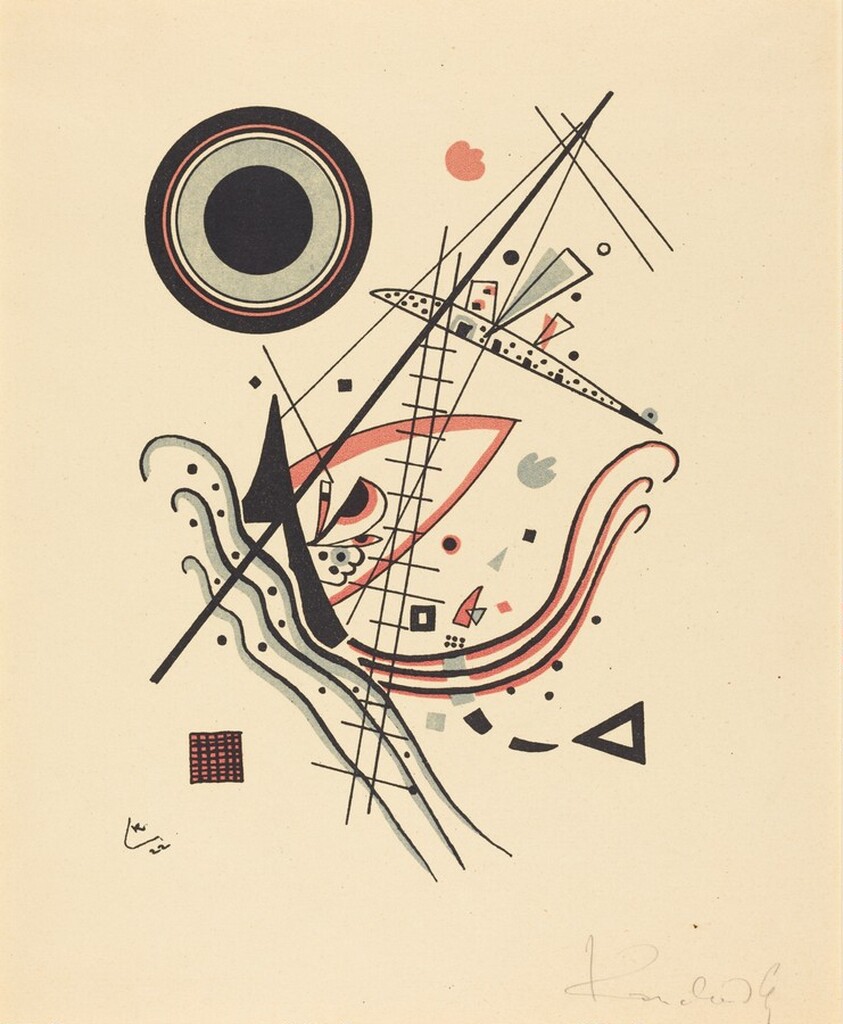 Blue Lithograph (Lithographie 'Blau')