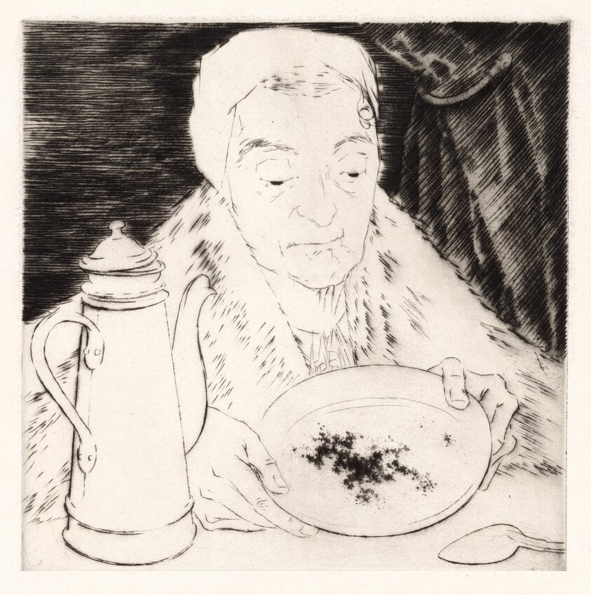 Le Marc de Café (Coffee Grounds) [plate 11]