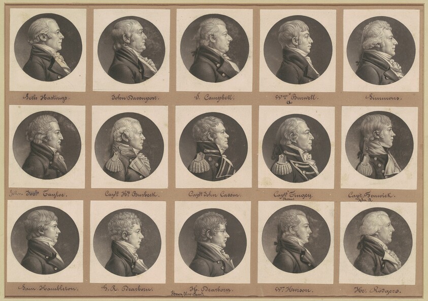 Saint-Mémin Collection of Portraits, Group 34