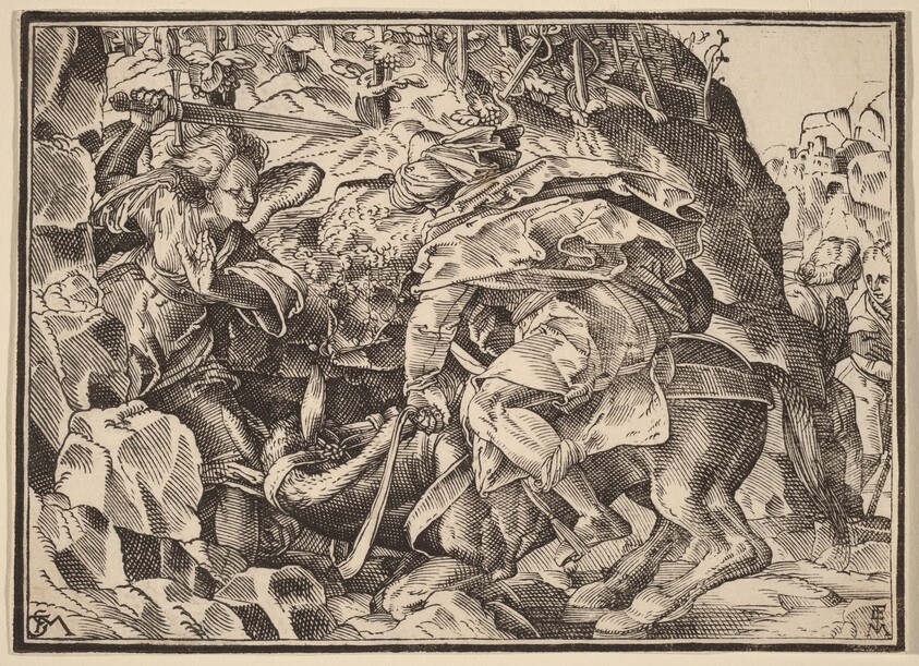 Christ Tells His Disciples of the Last Judgment