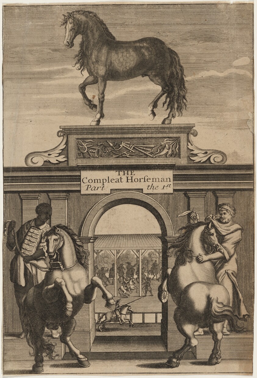Title Page to the Compleat Horseman