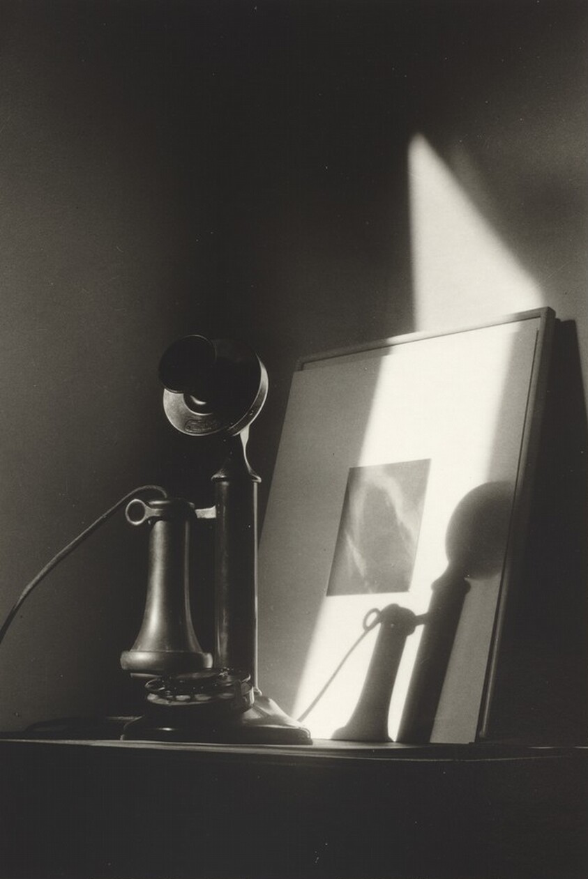 Telephone in Front of Stieglitz "Equivalent"