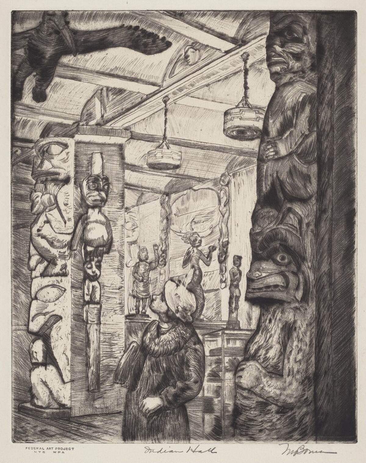 Indian Hall, Museum of Natural History, New York