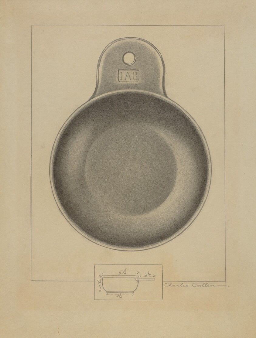 Pewter Porringer