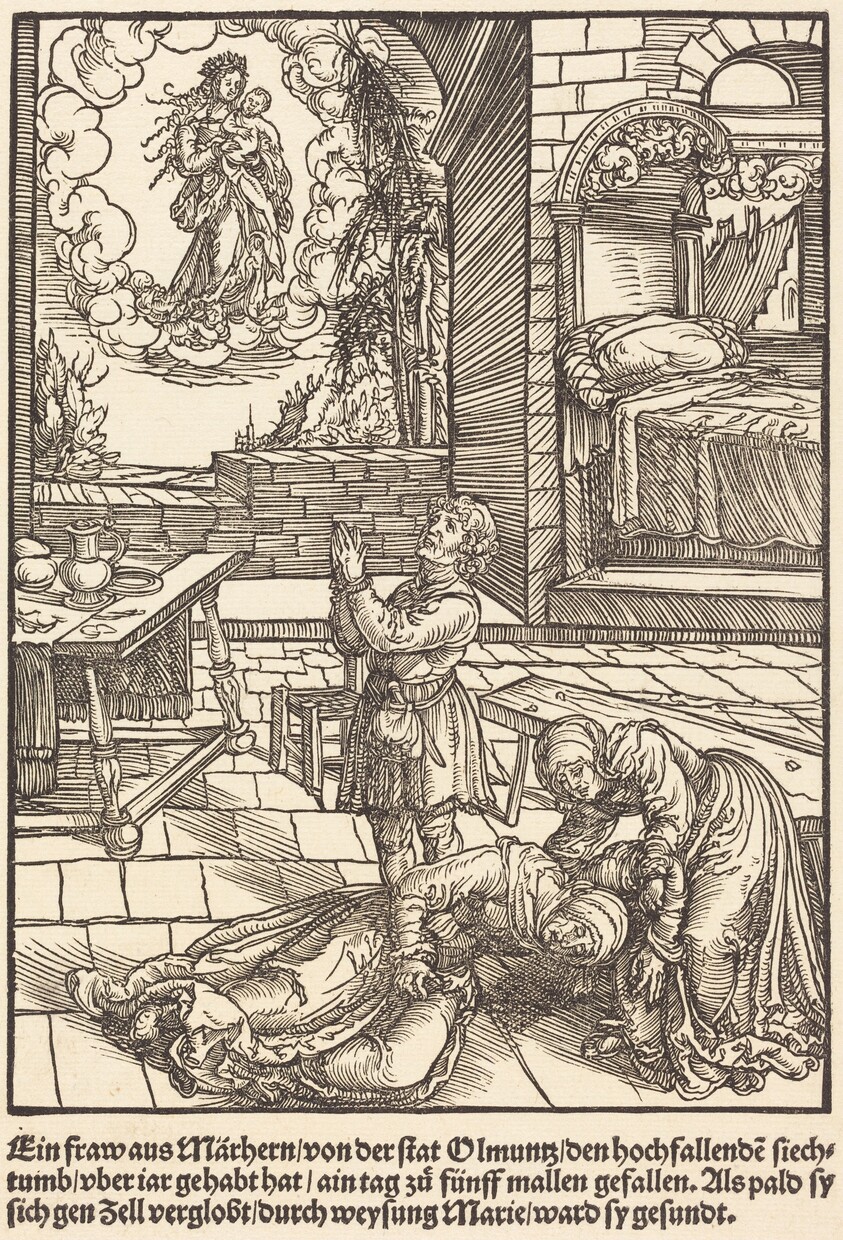 Ein frau aus Marhern ...