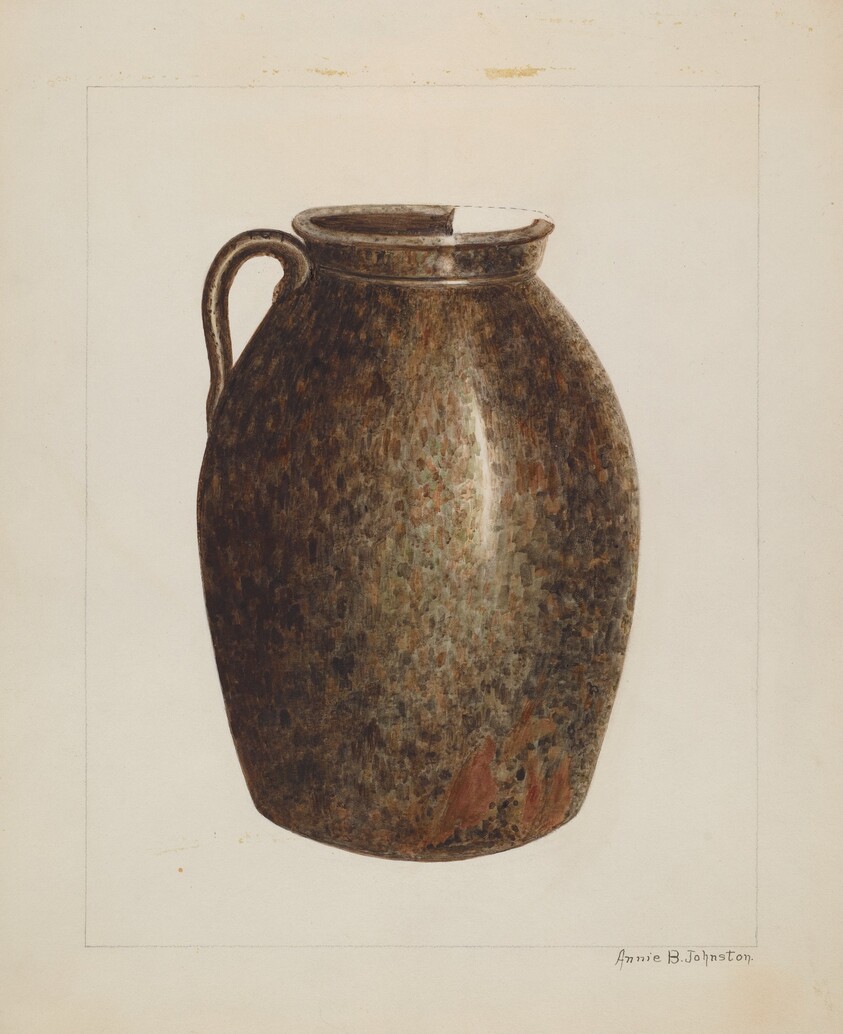 Stoneware Jar