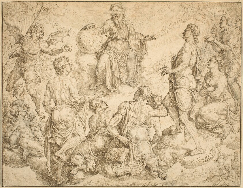 Satan Challenges God to Remove his Protection from Job