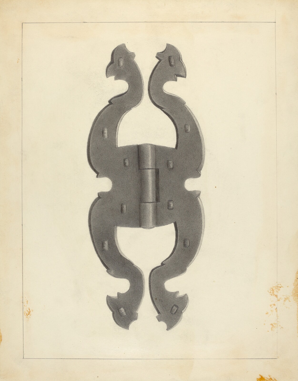 Hinge, Joseph Stonefield, c. 1939