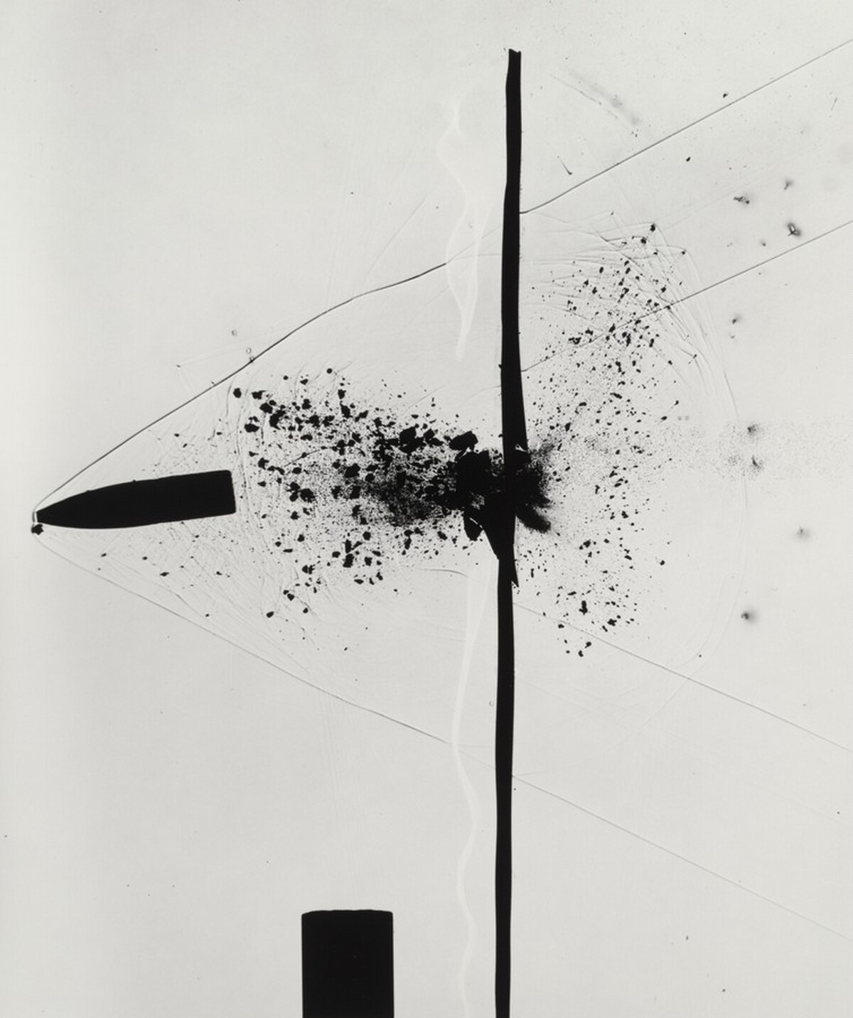 Bullet Through Plexiglas