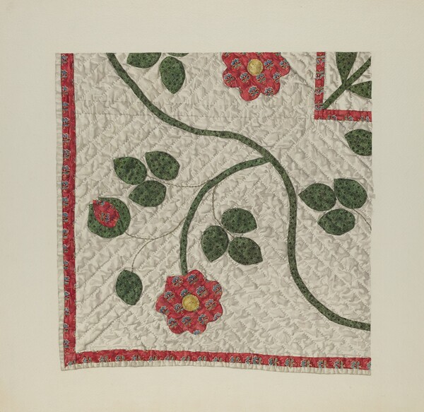 Quilt - Tulip Pattern