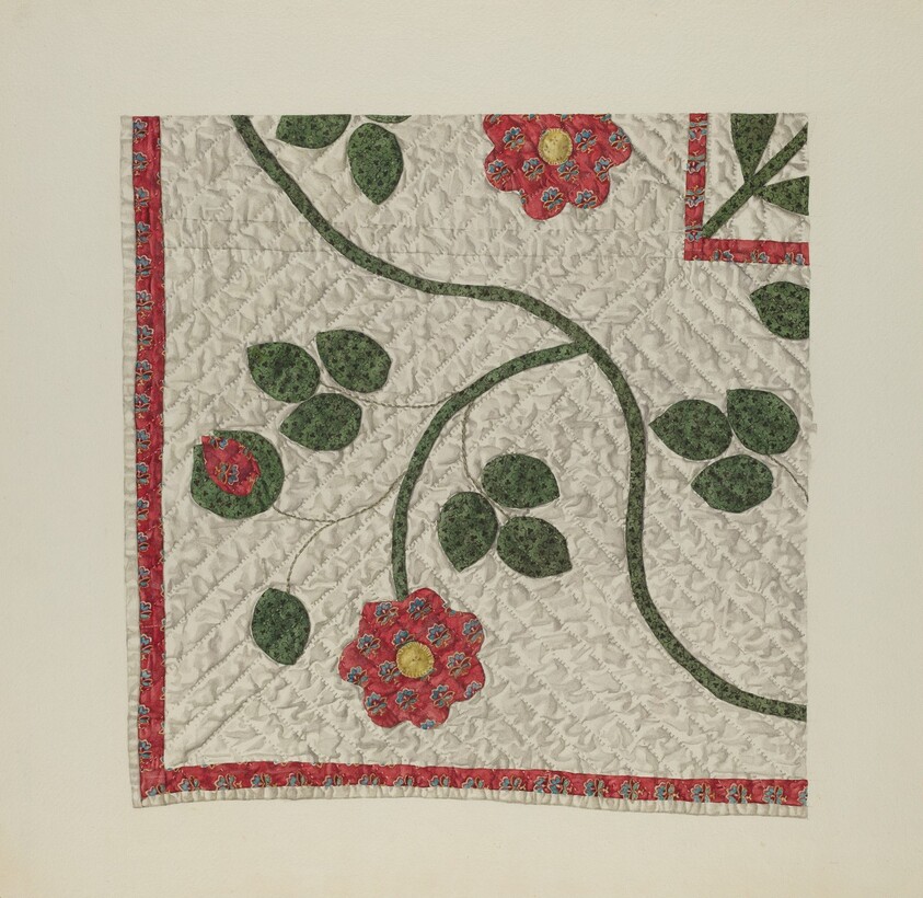 Quilt - Tulip Pattern
