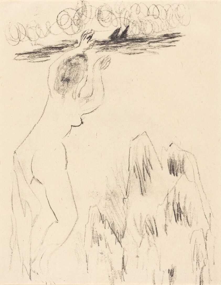 From "Le crepuscule des nymphes" (illustration, page 73)