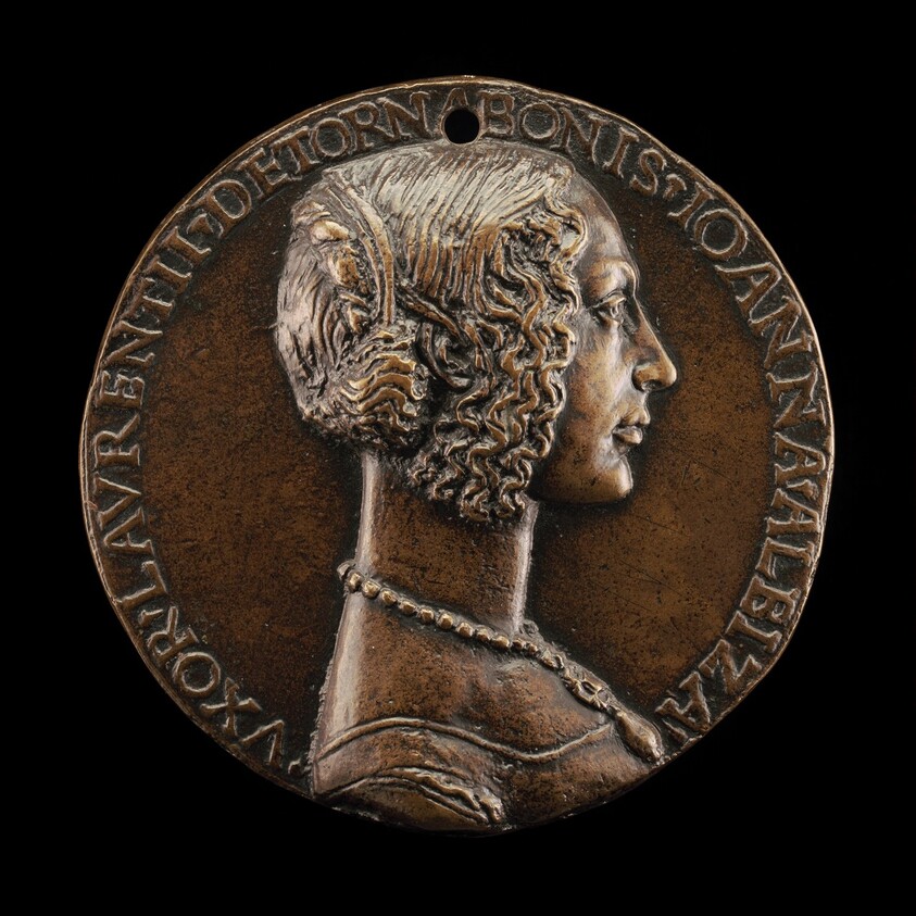 Giovanna Albizzi, Wife of Lorenzo Tornabuoni [obverse]