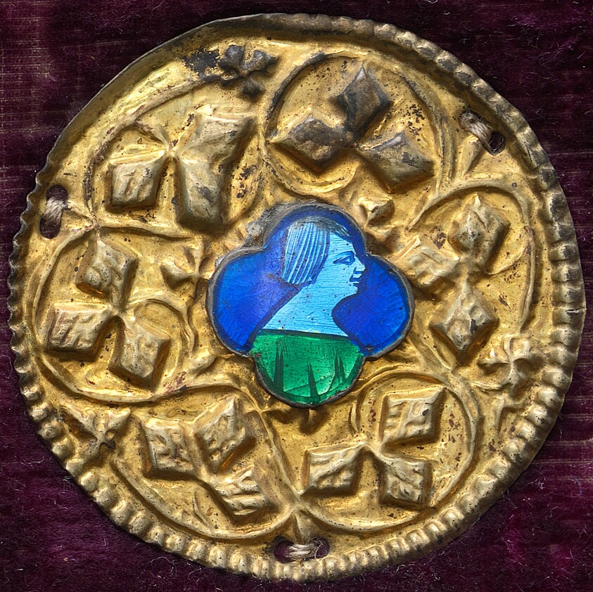 Costume Ornament with Profile Portrait