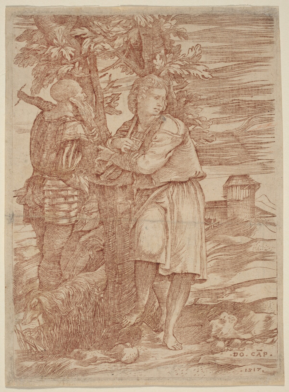 The Shepherd and the Old Warrior