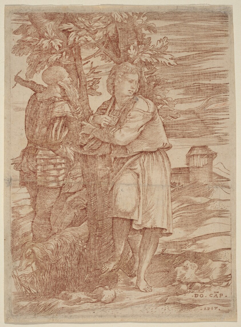 The Shepherd and the Old Warrior