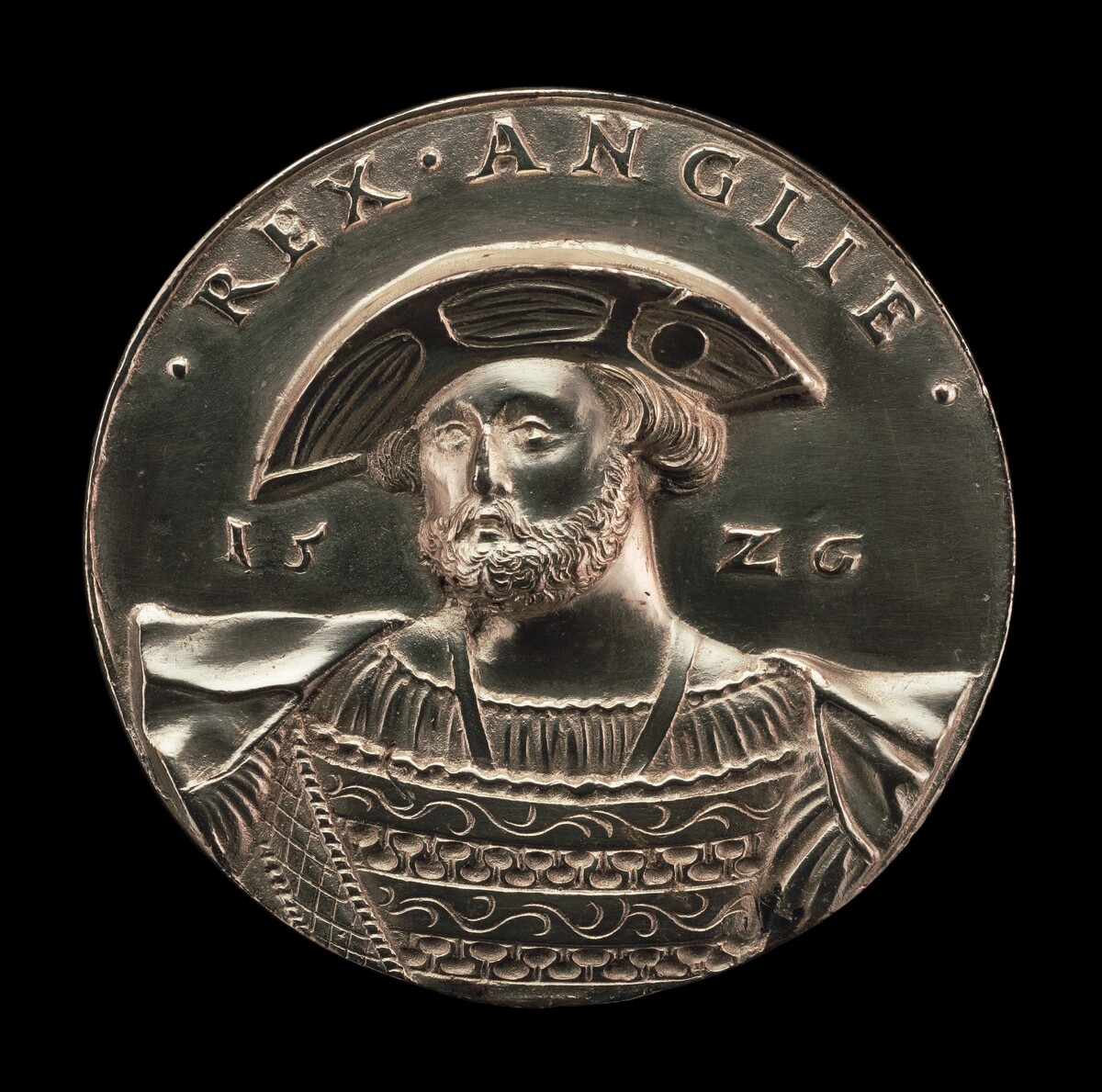 Henry VIII, 1491-1547, King of England 1509 [obverse]