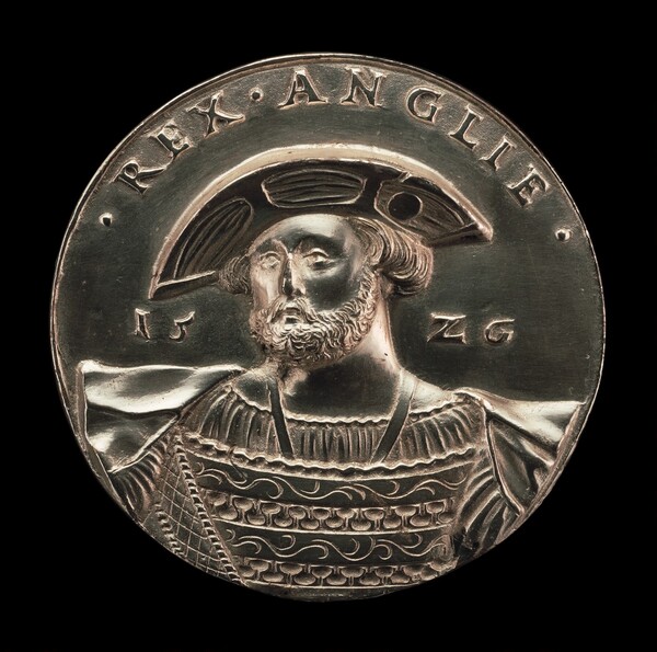 Henry VIII, 1491-1547, King of England 1509 [obverse]