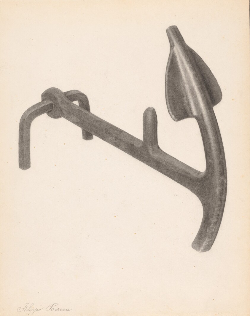 Andiron (one of pair)