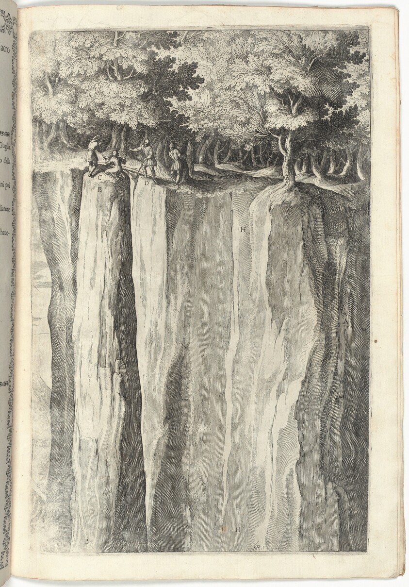 The Rock of Brother Wolf (Sasso di fra' Lupo) [plate V]
