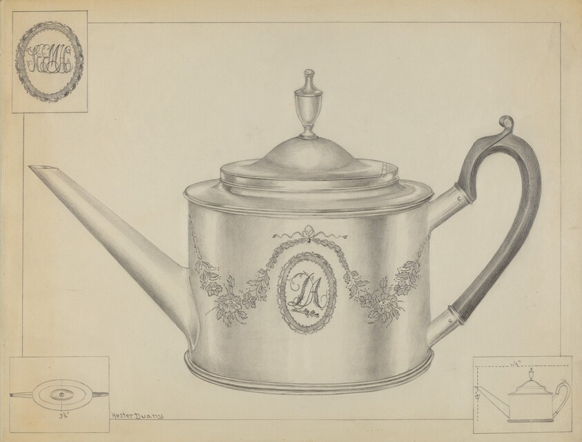 Silver Teapot