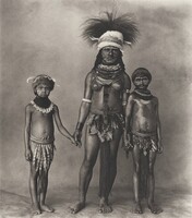 Enga Woman and Two Young Girls, New Guinea, Irving Penn, 1970