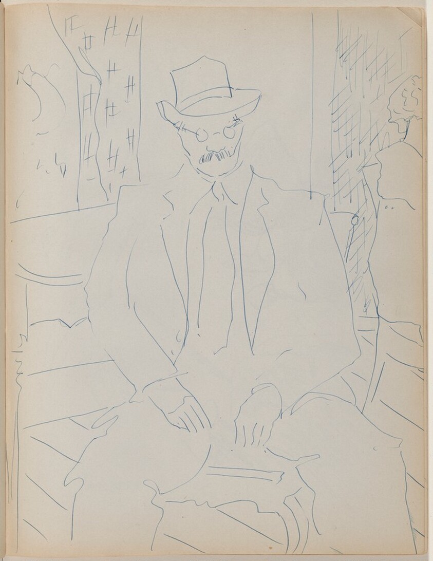 Seated Gentleman in Hat