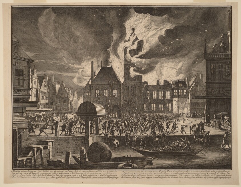 Burning of the Old Amsterdam Town Hall