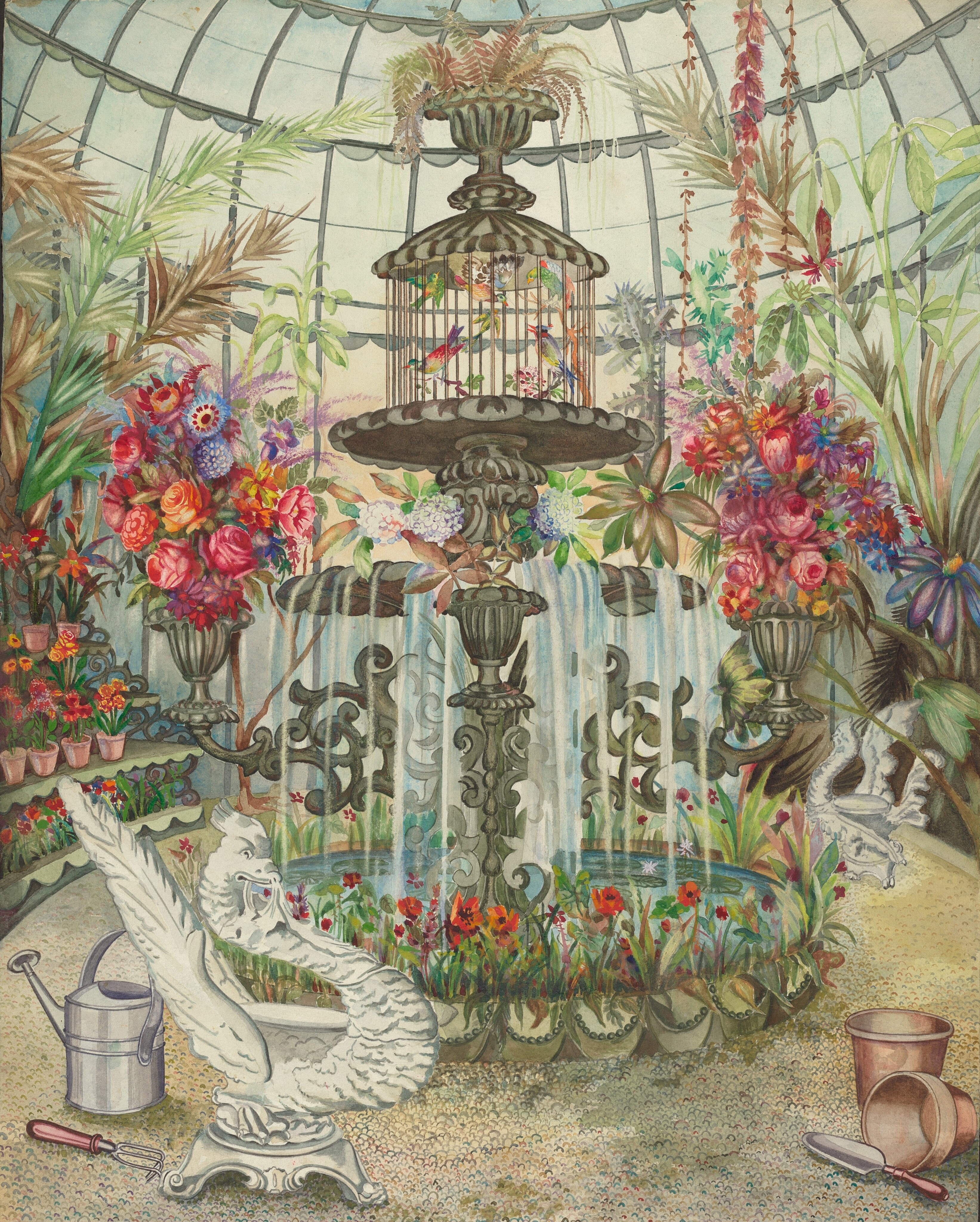 Vaudeville Stage Set by Nicholas Zupa, Perkins Harnly
